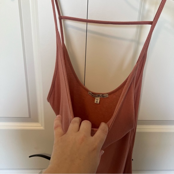 Strappy Burnt Orange Express OneEleven Tank Top Camisole Super Stretchy Festival - Picture 9 of 14